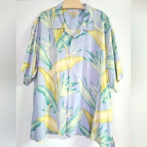 Tommy Bahama 100% Silk Camp Shirt Size XXL